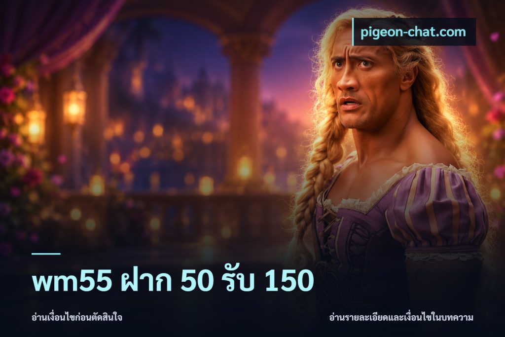 wm55 ฝาก 50 รับ 150