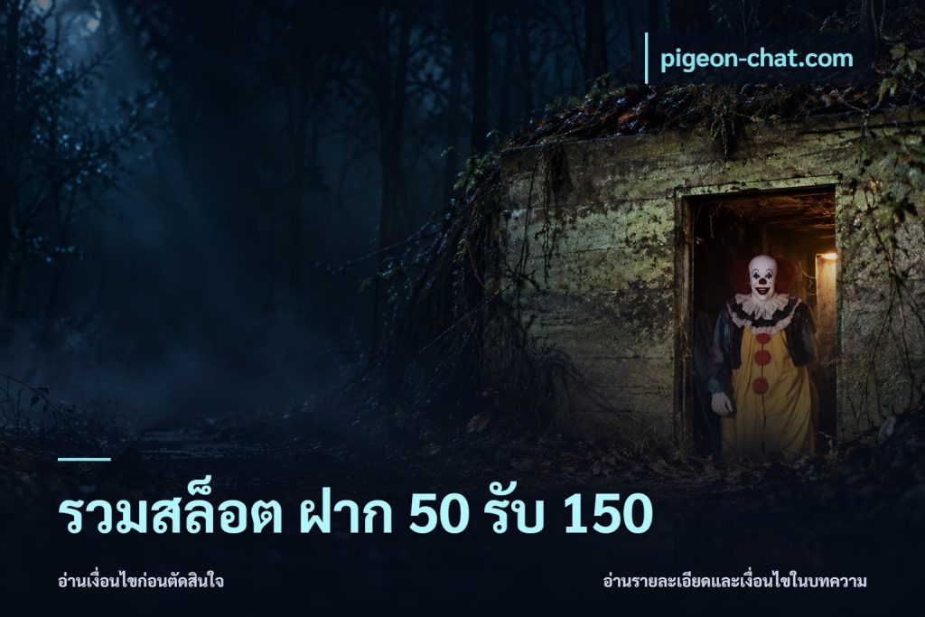 รวมสล็อต ฝาก 50 รับ 150