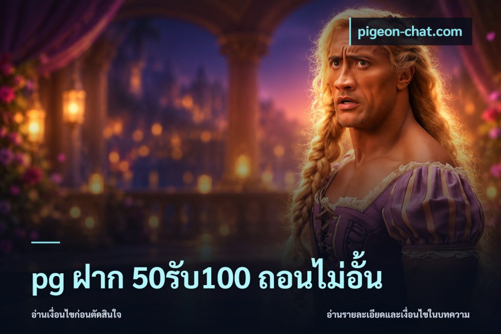 pg ฝาก 50รับ100 ถอนไม่อั้น