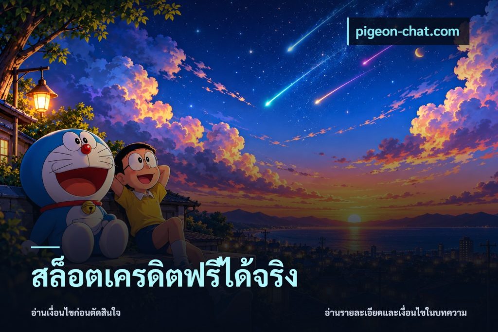 สล็อตเครดิตฟรีได้จริง