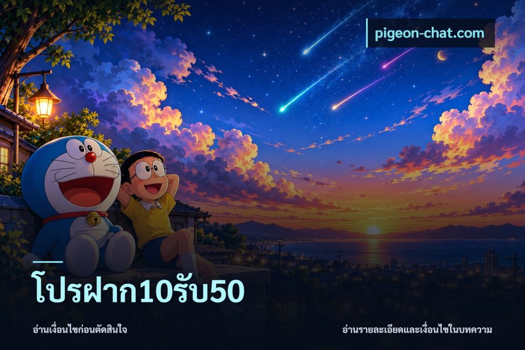 โปรฝาก10รับ50