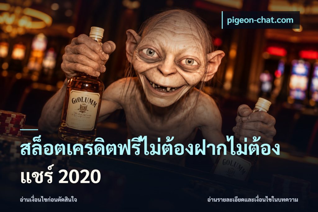 สล็อตเครดิตฟรีไม่ต้องฝากไม่ต้องแชร์ 2020
