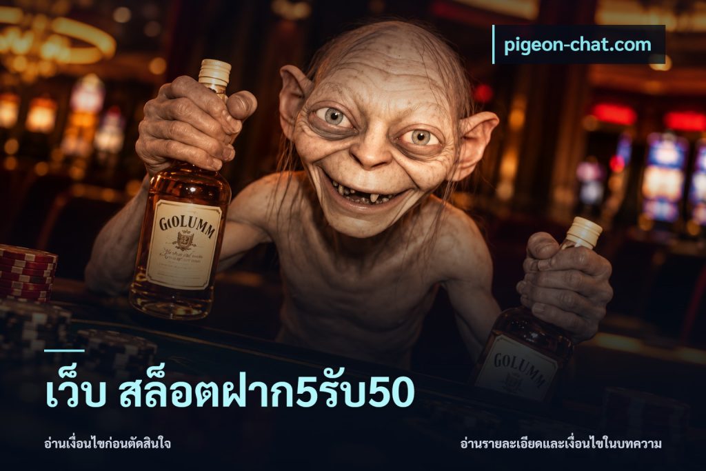 เว็บ สล็อตฝาก5รับ50
