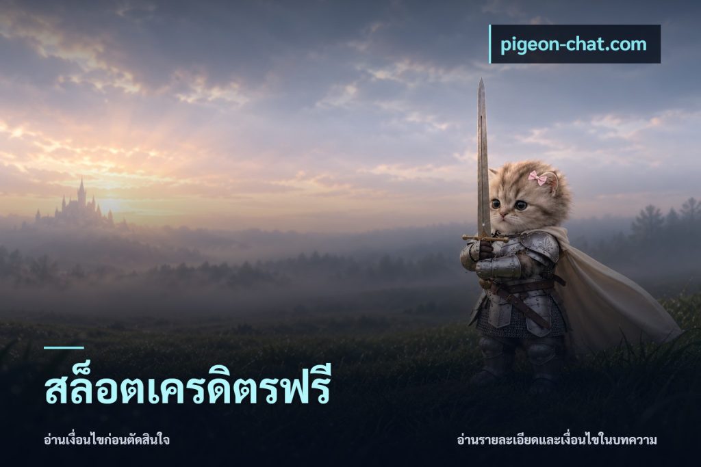 สล็อตเครดิตรฟรี