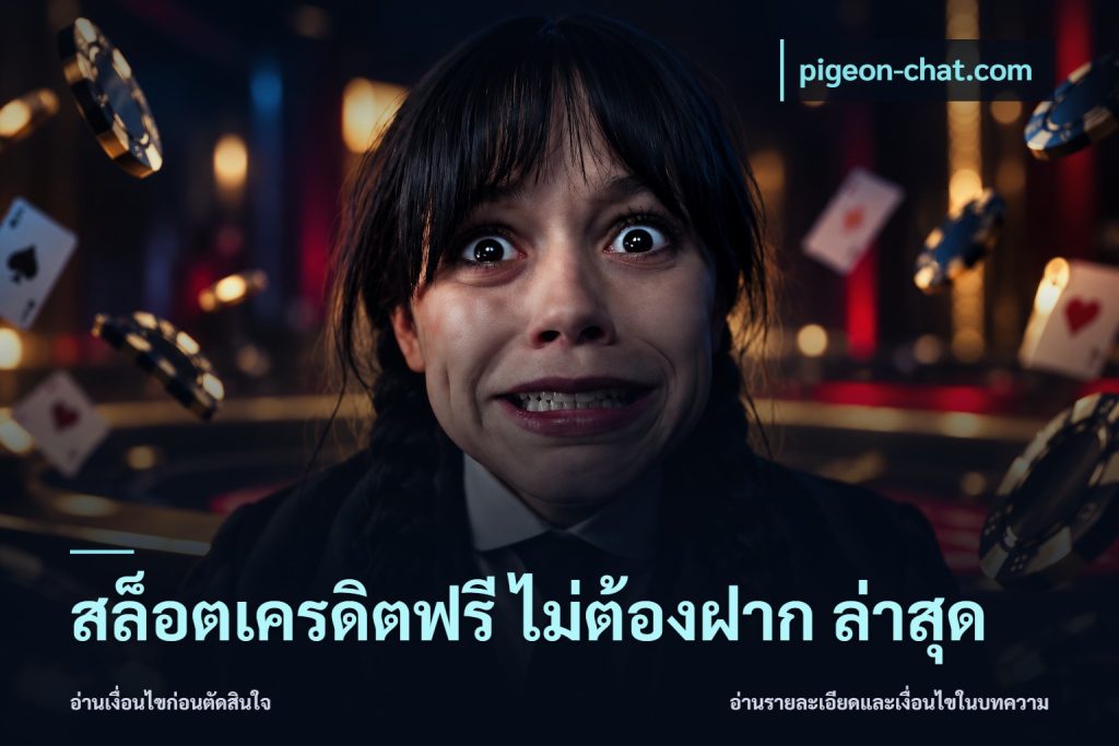 สล็อตเครดิตฟรี ไม่ต้องฝาก ล่าสุด