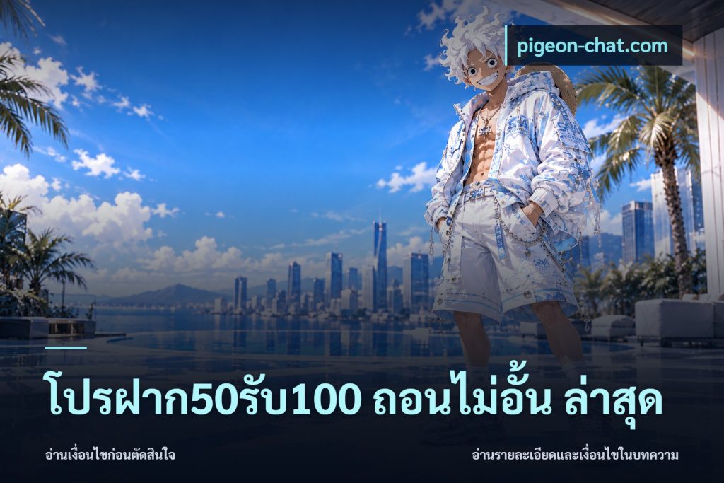 โปรฝาก50รับ100 ถอนไม่อั้น ล่าสุด