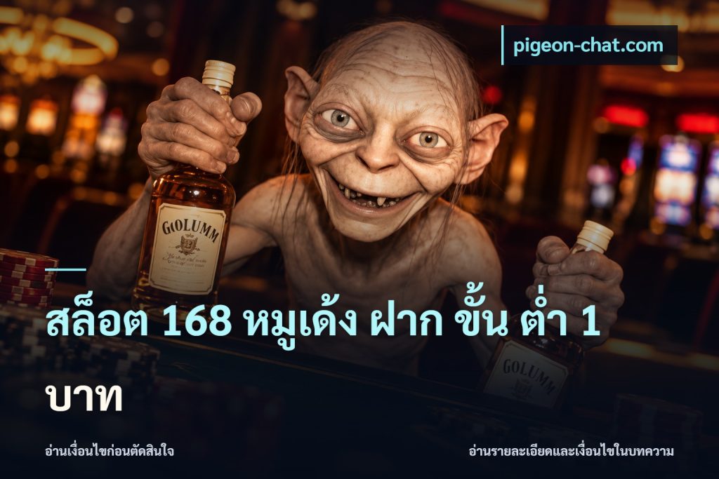 สล็อต 168 หมูเด้ง ฝาก ขั้น ต่ำ 1 บาท