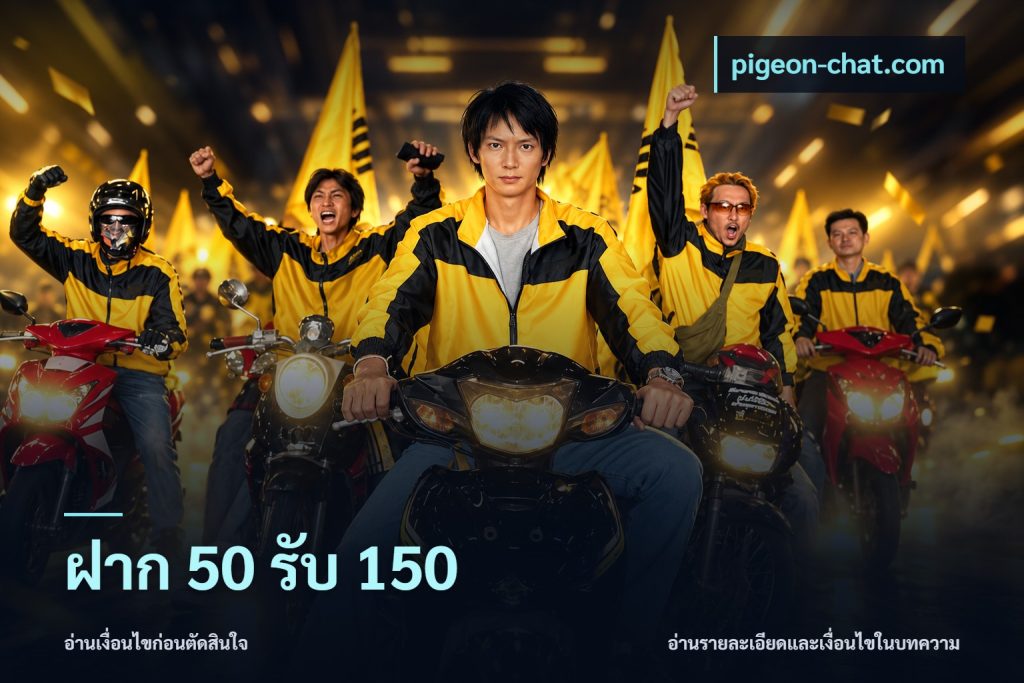 ฝาก 50 รับ 150