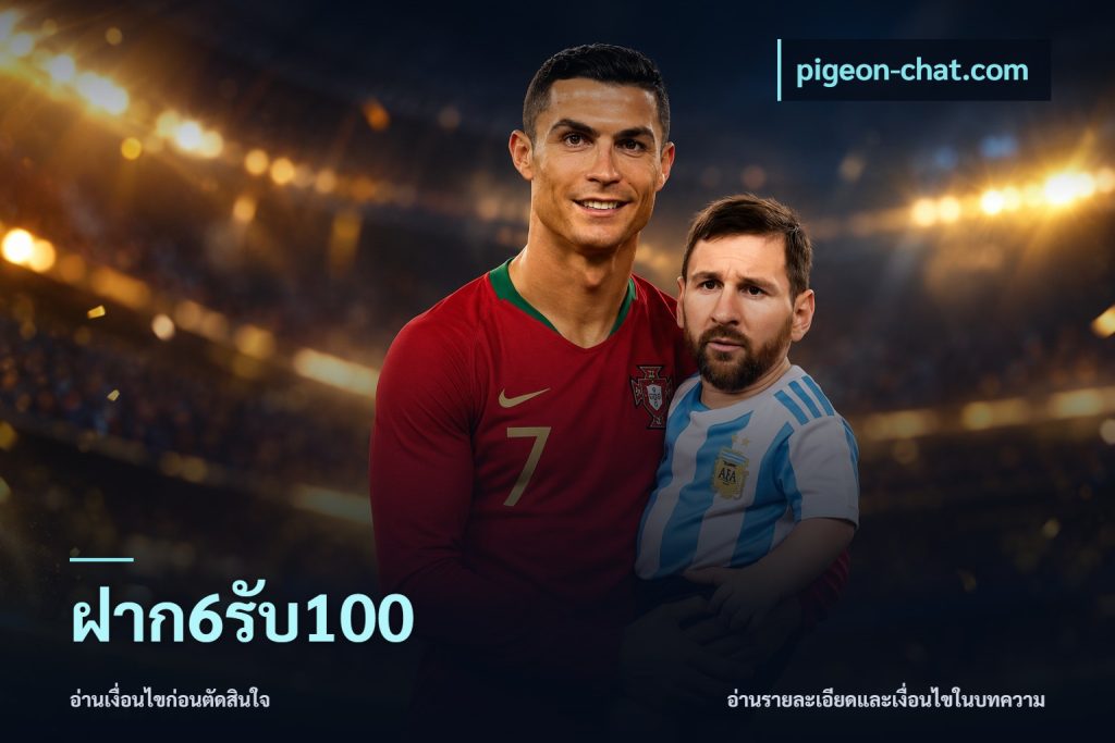 ฝาก6รับ100