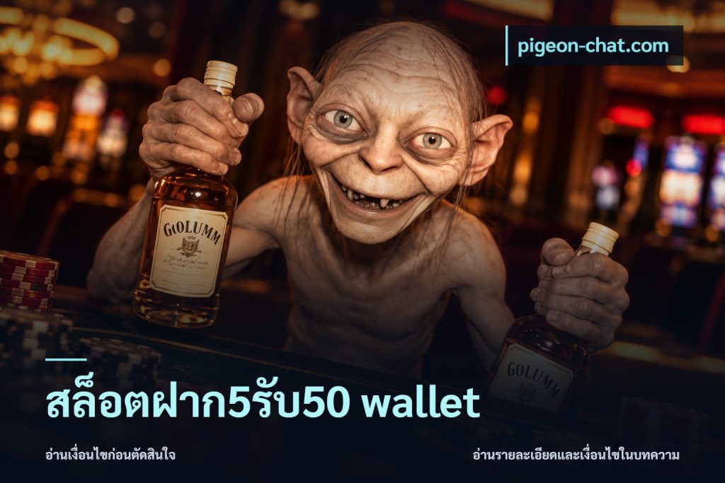 สล็อตฝาก5รับ50 wallet