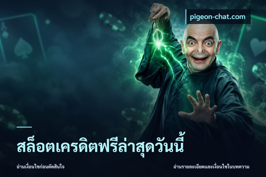 สล็อตเครดิตฟรีล่าสุดวันนี้