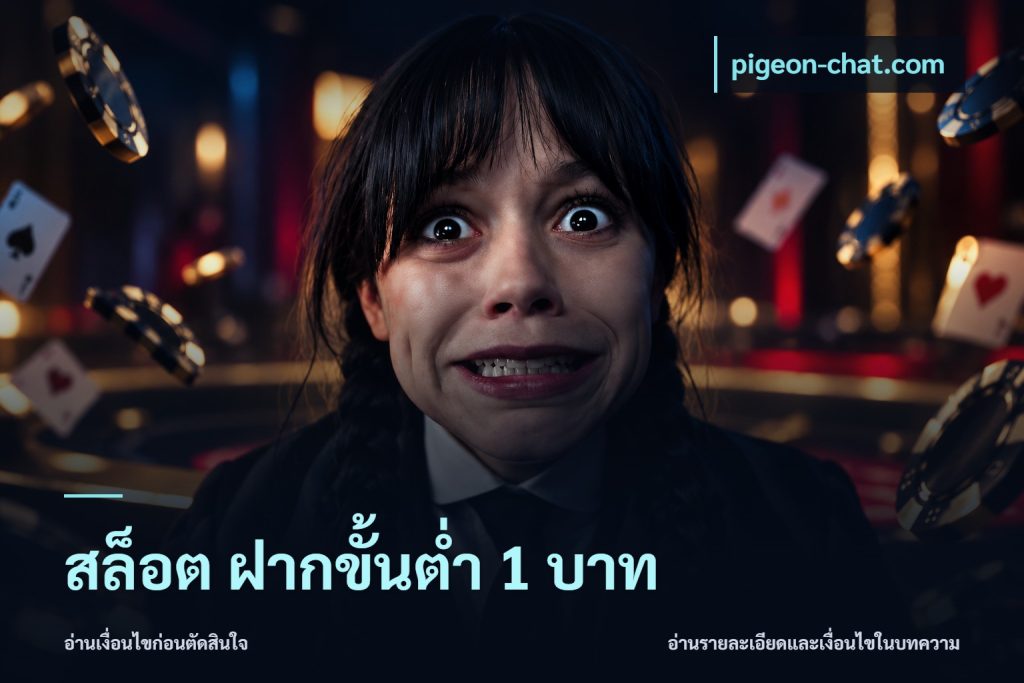 สล็อต ฝากขั้นต่ํา 1 บาท