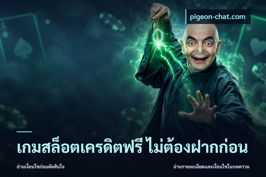 เกมสล็อตเครดิตฟรี ไม่ต้องฝากก่อน