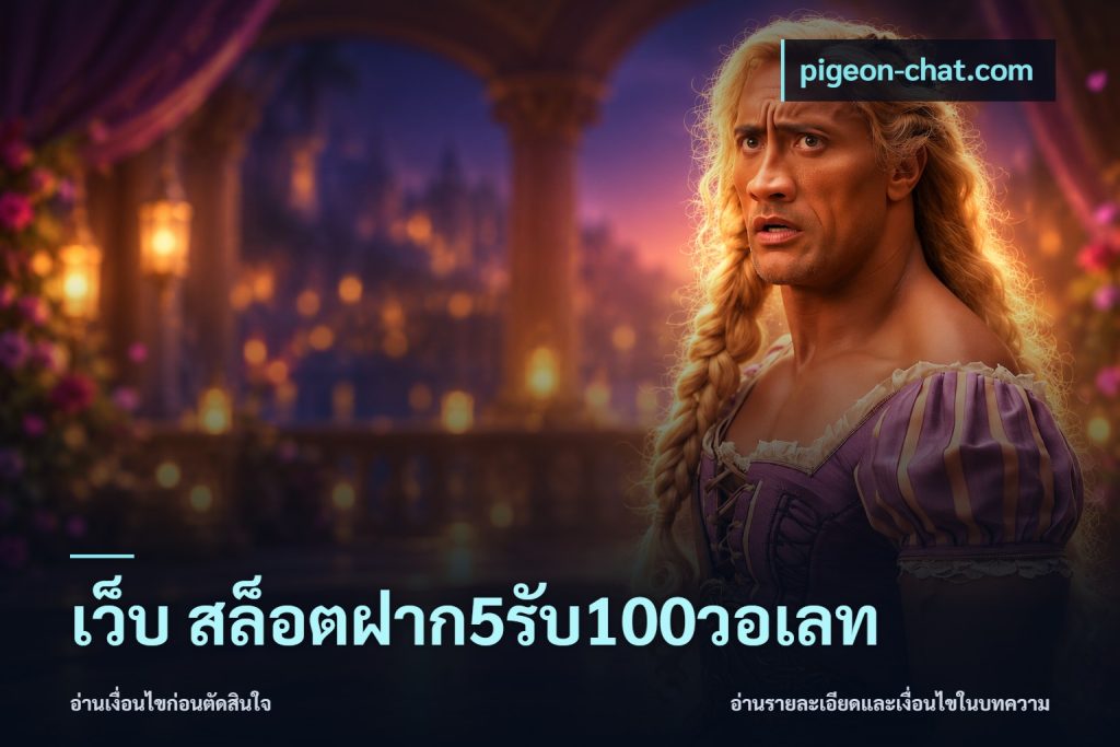 เว็บ สล็อตฝาก5รับ100วอเลท