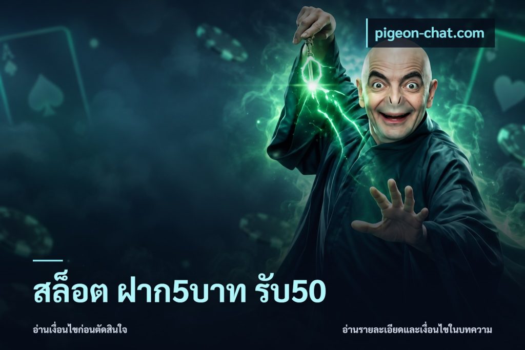 สล็อต ฝาก5บาท รับ50