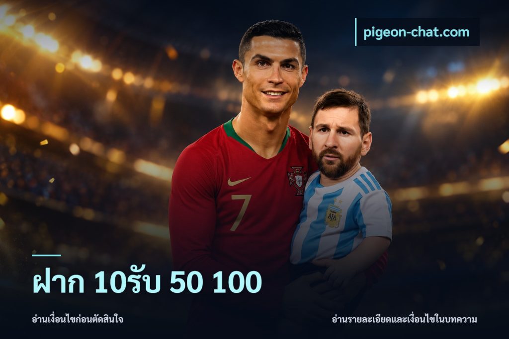 ฝาก 10รับ 50 100