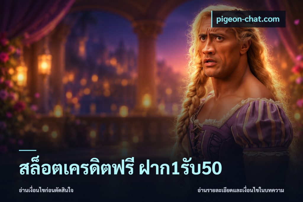 สล็อตเครดิตฟรี ฝาก1รับ50