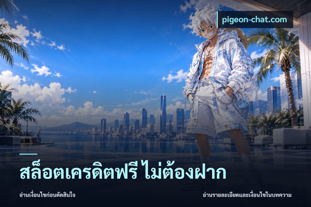 สล็อตเครดิตฟรี ไม่ต้องฝาก