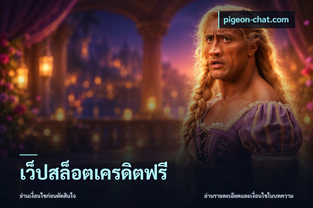 เว็ปสล็อตเครดิตฟรี