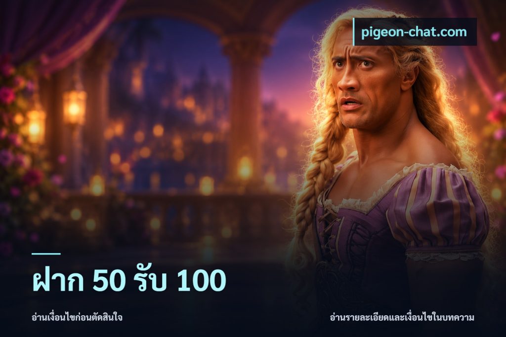ฝาก 50 รับ 100