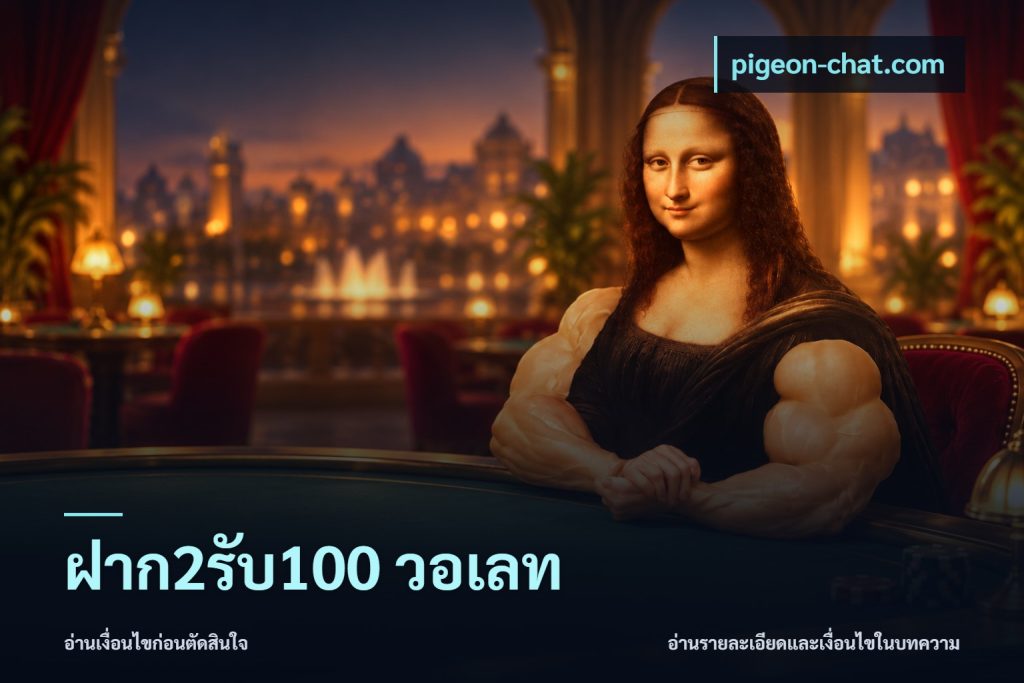 ฝาก2รับ100 วอเลท