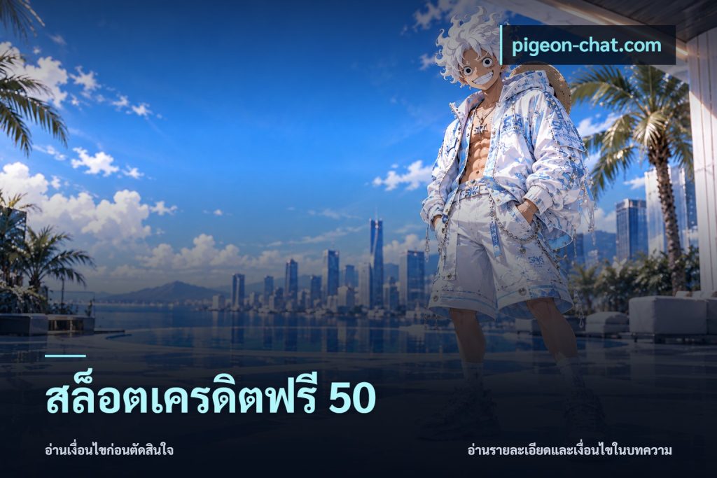 สล็อตเครดิตฟรี 50