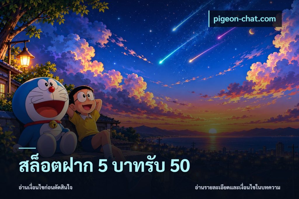 สล็อตฝาก 5 บาทรับ 50