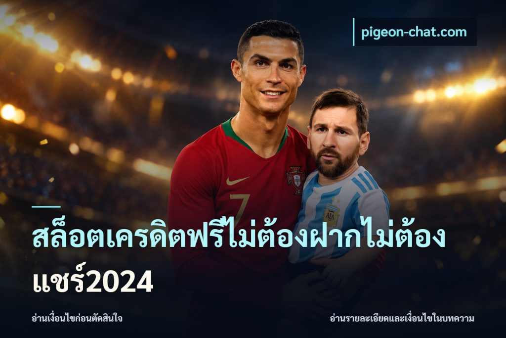 สล็อตเครดิตฟรีไม่ต้องฝากไม่ต้องแชร์2024