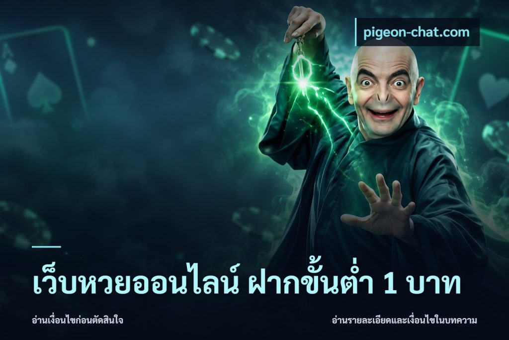 เว็บหวยออนไลน์ ฝากขั้นต่ำ 1 บาท