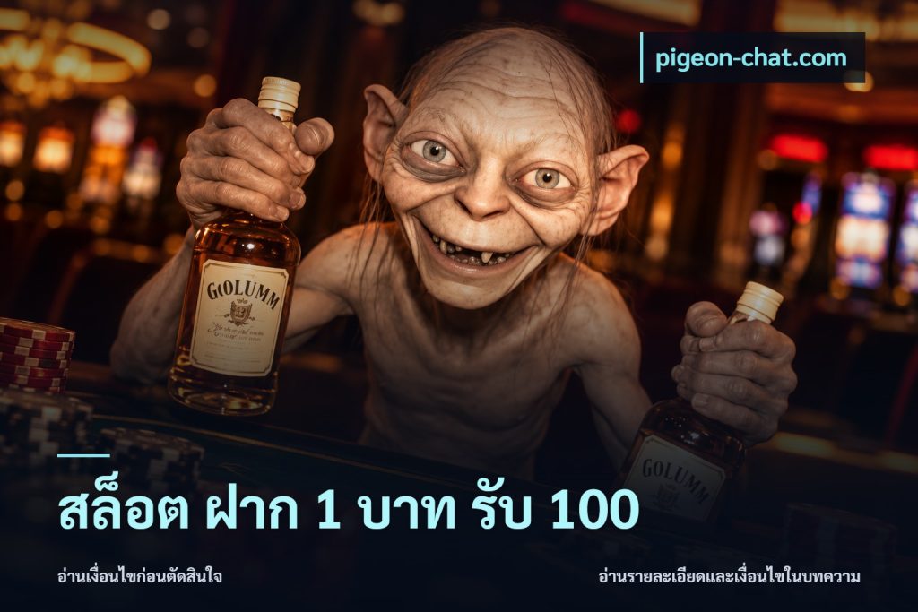 สล็อต ฝาก 1 บาท รับ 100