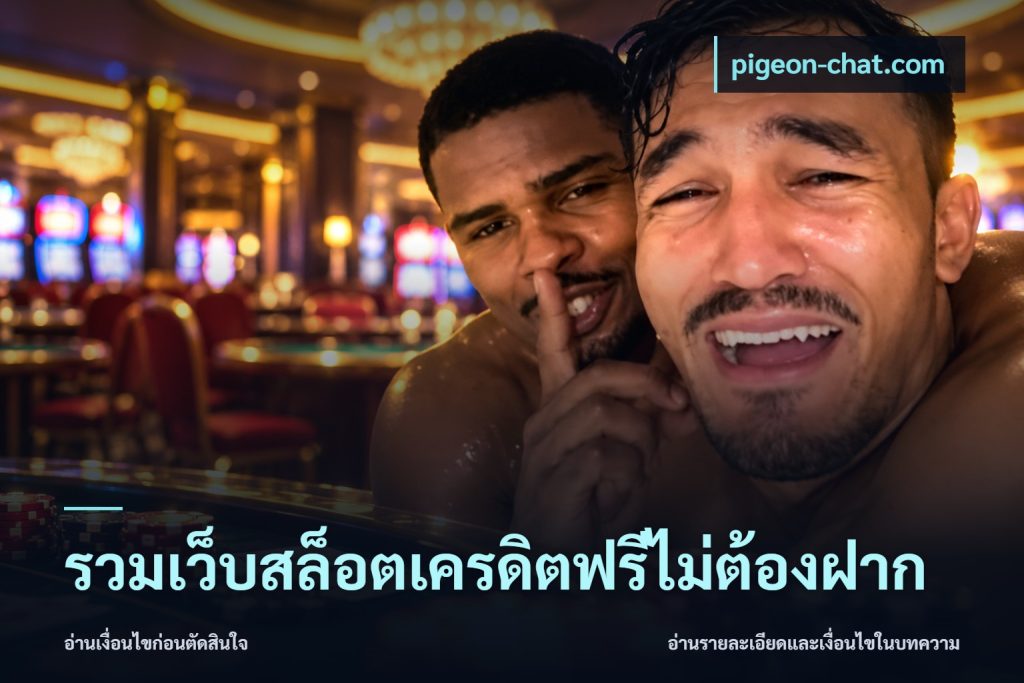 รวมเว็บสล็อตเครดิตฟรีไม่ต้องฝาก