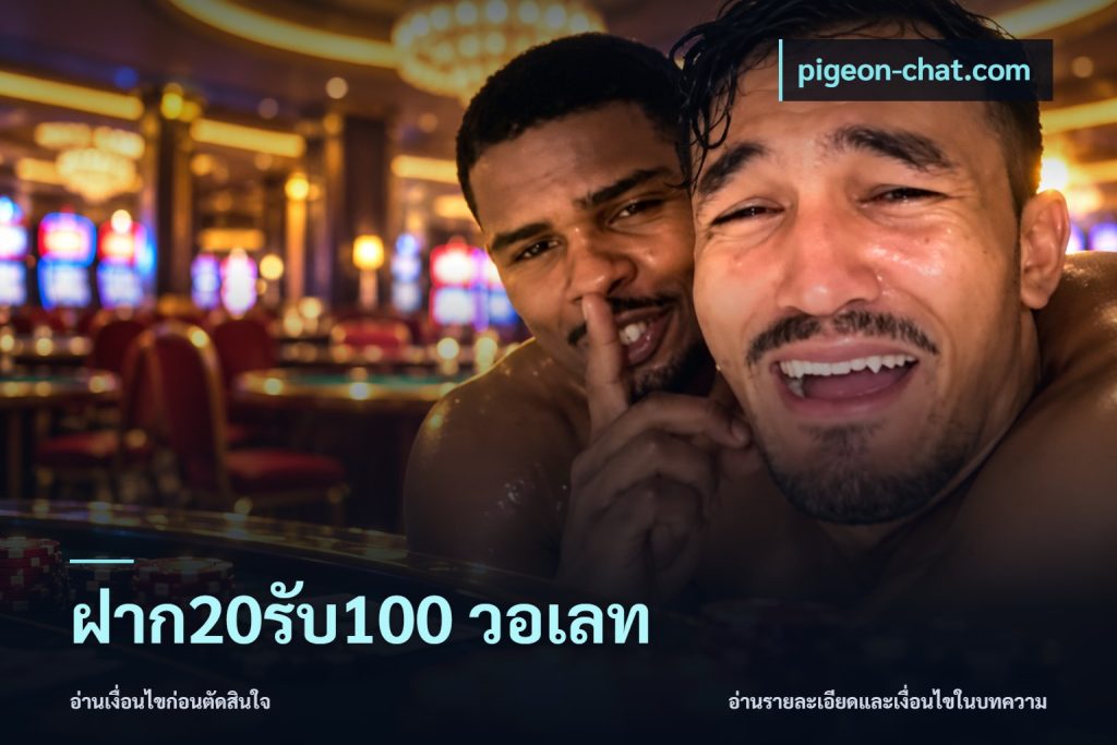 ฝาก20รับ100 วอเลท