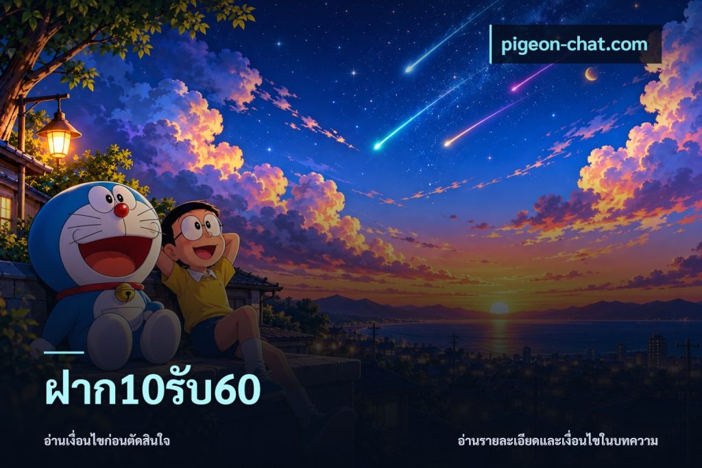 ฝาก10รับ60