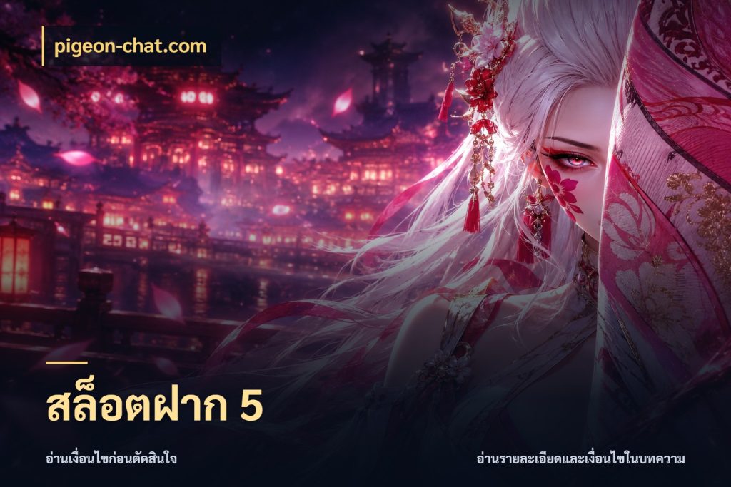 สล็อตฝาก 5 pigeon-chat.com เลือกสไตล์จากยอดและรูปแบบที่ตรงใจ