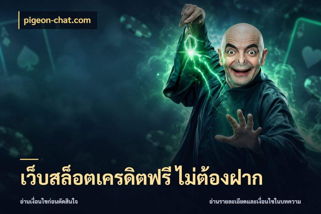 เว็บสล็อตเครดิตฟรี ไม่ต้องฝาก เลือกสไตล์ความสนุกจากรูปแบบเครดิต สไตล์ pigeon-chat.com