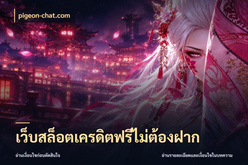 เว็บสล็อตเครดิตฟรีไม่ต้องฝาก สายโบนัสเลือกมุมเครดิตให้ตรงสไตล์ สไตล์ pigeon-chat.com