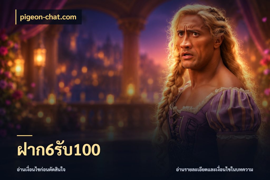 ฝาก6รับ100 รูปแบบโบนัสกับสิทธิ์ของสายเกม ในมุม pigeon-chat.com
