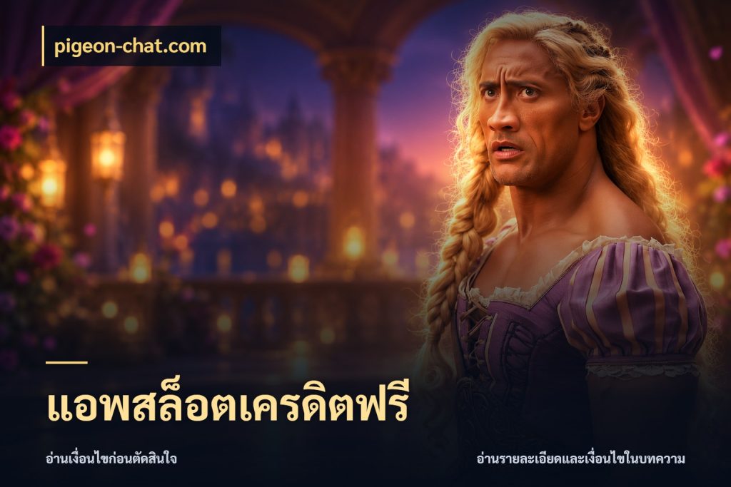 แอพสล็อตเครดิตฟรี เครดิตฟรีในมุมที่สายโบนัสสนใจ สไตล์ pigeon-chat.com