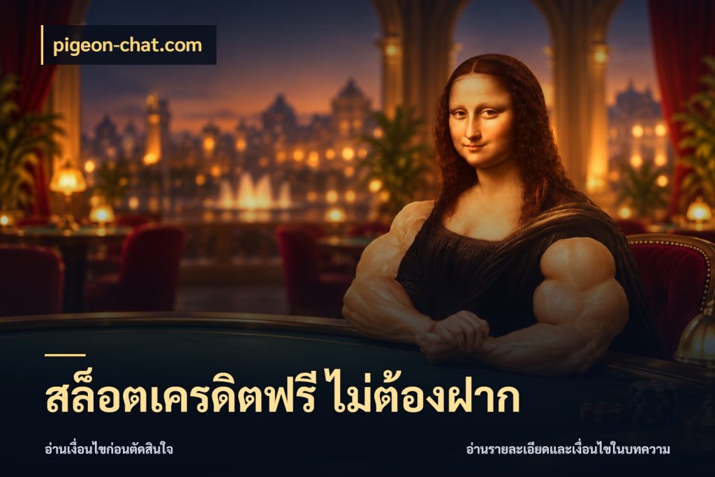 สล็อตเครดิตฟรี ไม่ต้องฝาก ชนิดเครดิตกับสิทธิ์ที่คุณอยากรู้ กับ pigeon-chat.com