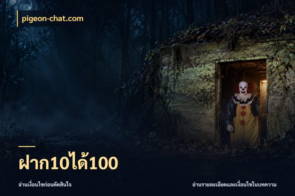 ฝาก10ได้100 สีสันของโปรฝากและยอดรับ สไตล์ pigeon-chat.com