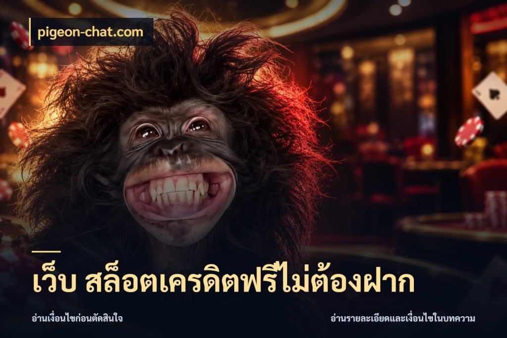 เว็บ สล็อตเครดิตฟรีไม่ต้องฝาก pigeon-chat.com ชนิดเครดิตกับสิทธิ์ที่คุณอยากรู้