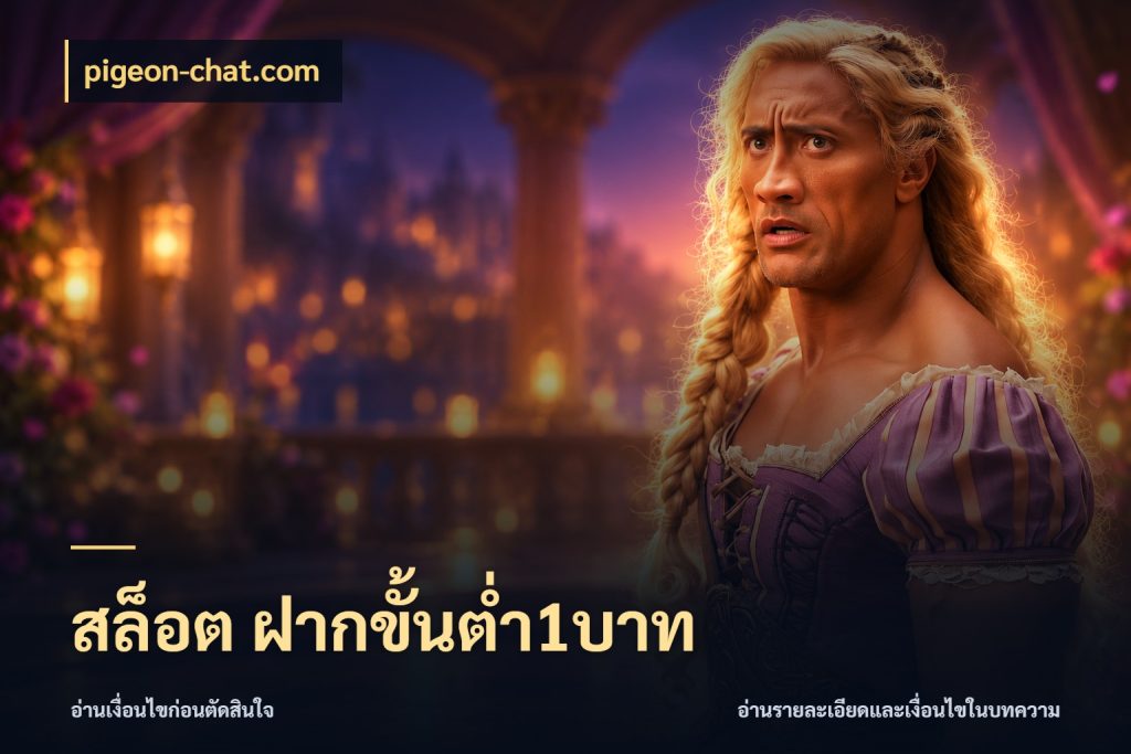 สล็อต ฝากขั้นต่ำ1บาท pigeon-chat.com เงินตั้งต้นกับความสนุกที่คุณกำหนด