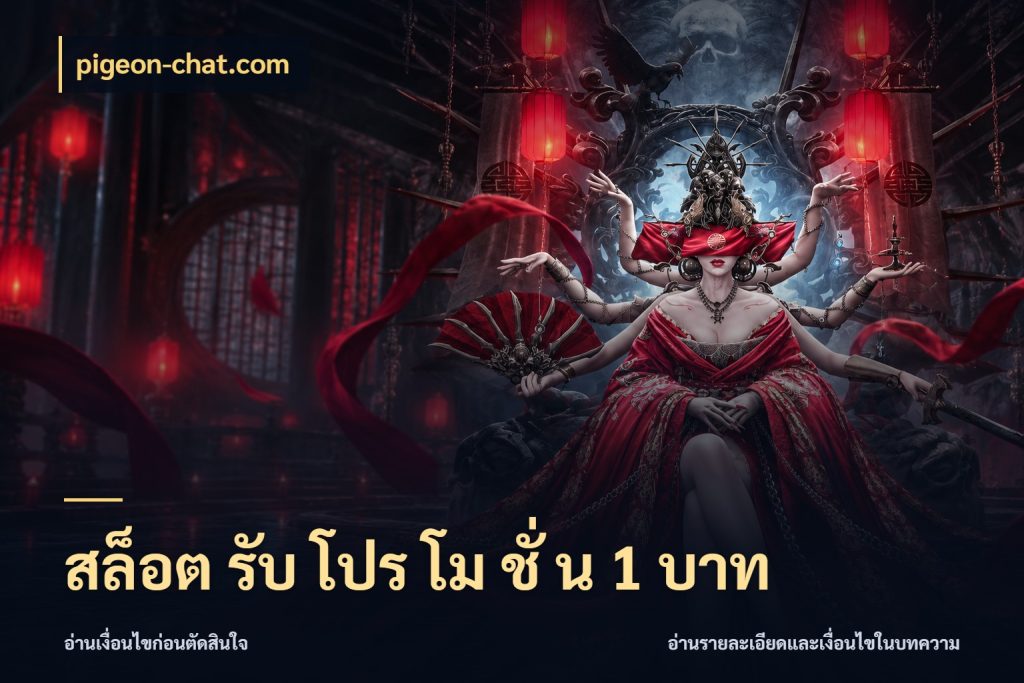 สล็อต รับ โปร โม ชั่ น 1 บาท จำนวนเริ่มต้นกับสไตล์เกมที่ชอบ ในมุม pigeon-chat.com