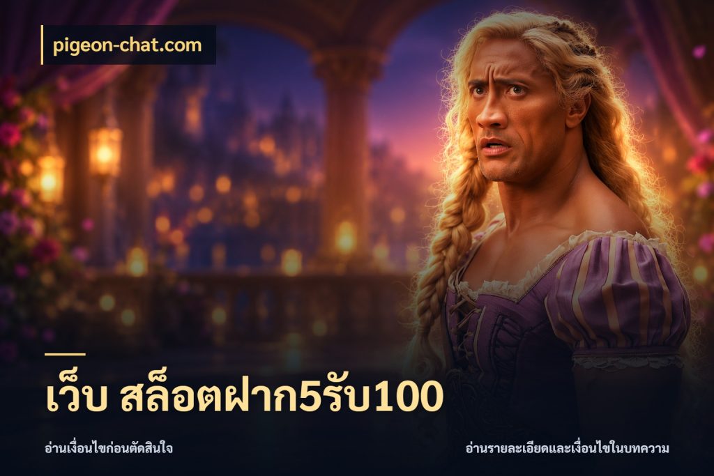 เว็บ สล็อตฝาก5รับ100 pigeon-chat.com ยอดฝากและยอดรับในมุมของคนชอบลุ้น