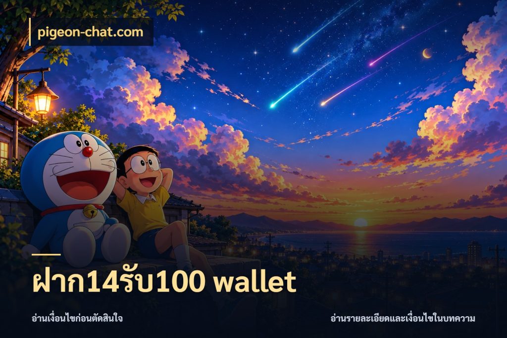 ฝาก14รับ100 wallet pigeon-chat.com จับประเด็นยอดรับก่อนเลือกความสนุก
