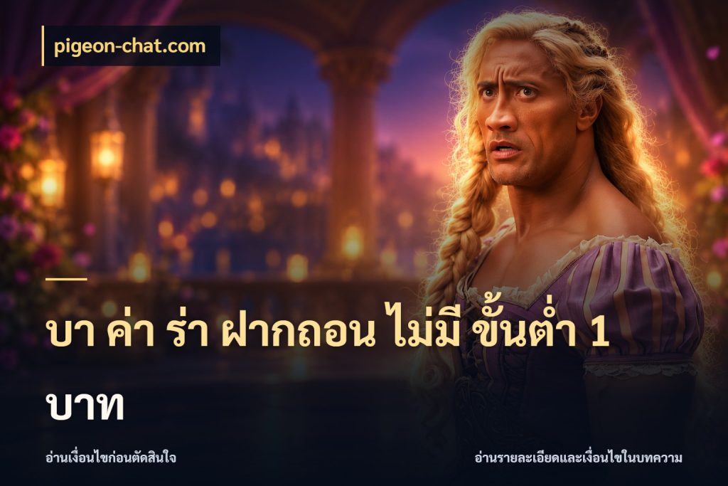 บา ค่า ร่า ฝากถอน ไม่มี ขั้นต่ำ 1 บาท ขอบเขตที่พอดีกับความสนุกของสายบาคาร่า ในมุม pigeon-chat.com