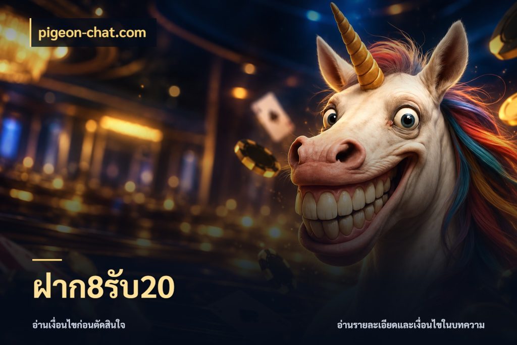 ฝาก8รับ20 pigeon-chat.com เปิดมุมโปรให้เข้ากับเกมแนวโปรด