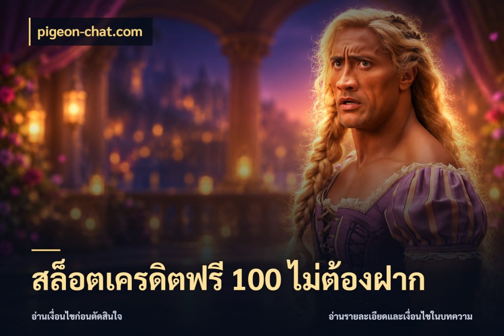 สล็อตเครดิตฟรี 100 ไม่ต้องฝาก ชนิดเครดิตกับสิทธิ์ที่คุณอยากรู้ สไตล์ pigeon-chat.com