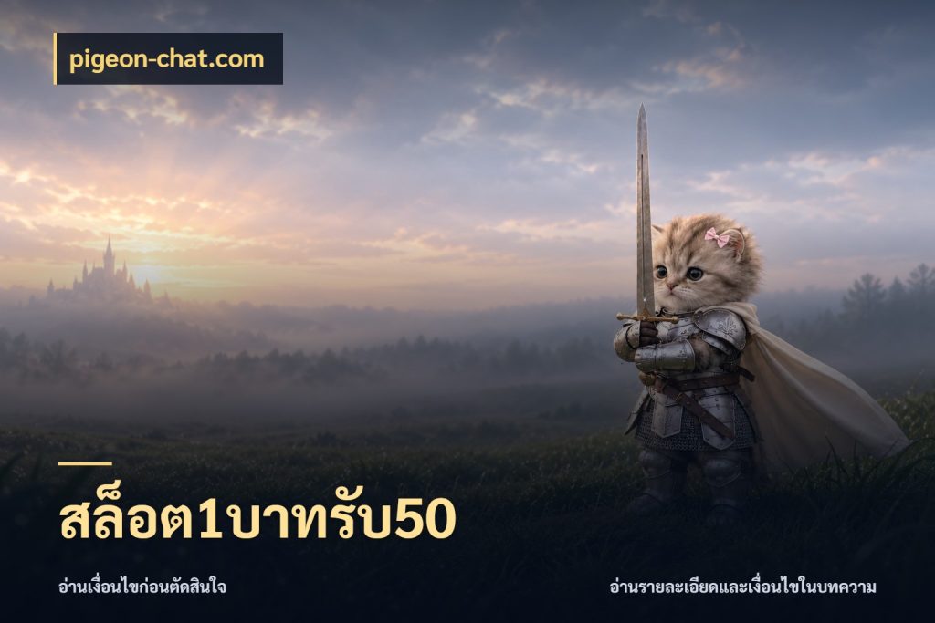 สล็อต1บาทรับ50 รูปแบบโบนัสกับสิทธิ์ของสายเกม ในมุม pigeon-chat.com
