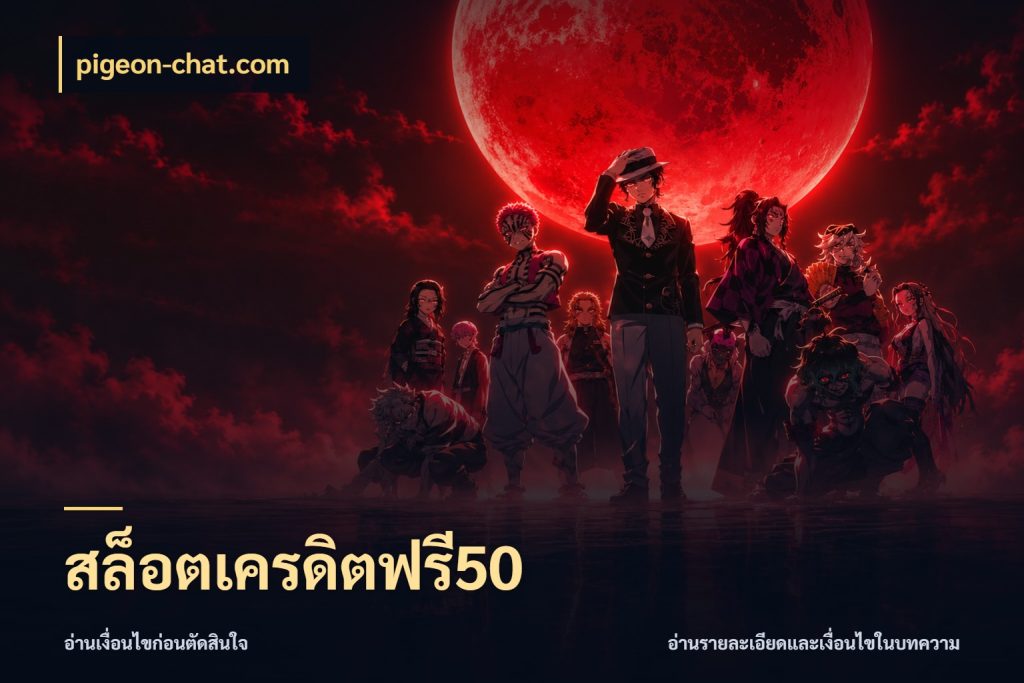 สล็อตเครดิตฟรี50 จากชื่อเครดิตฟรีสู่ความสนุกที่เข้าใจได้ กับ pigeon-chat.com